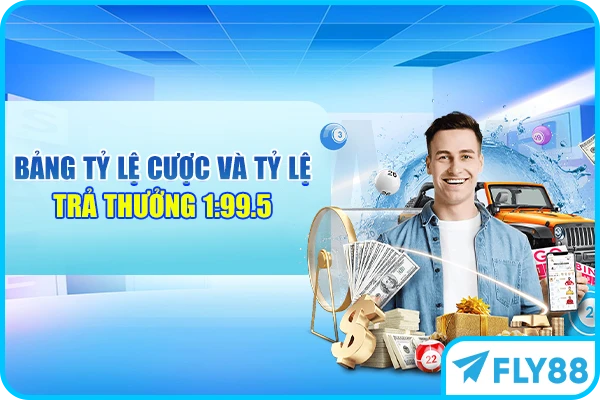 Bảng tỷ lệ cược và tỷ lệ trả thưởng 1:99.5