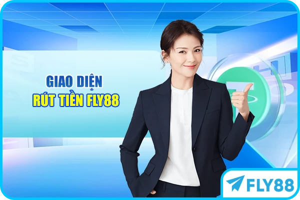 Giao diện rút tiền FLY88