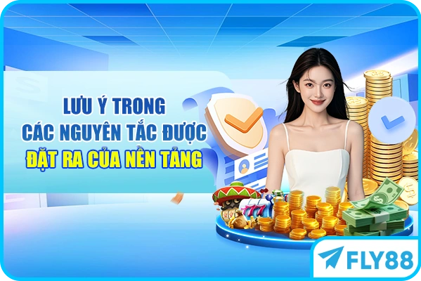 Lưu ý trong các nguyên tắc được đặt ra của nền tảng